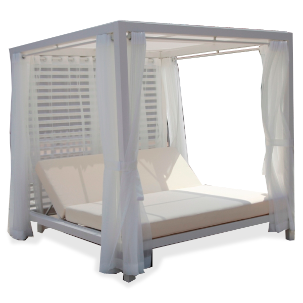Samui Pavilion Bed with Sling Roof – Out Design Group