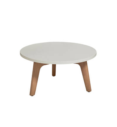 Bagel Round Coffee Table with Aluminum Top