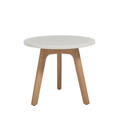 Bagel Side Table with Ceramic Top with ALU Rim