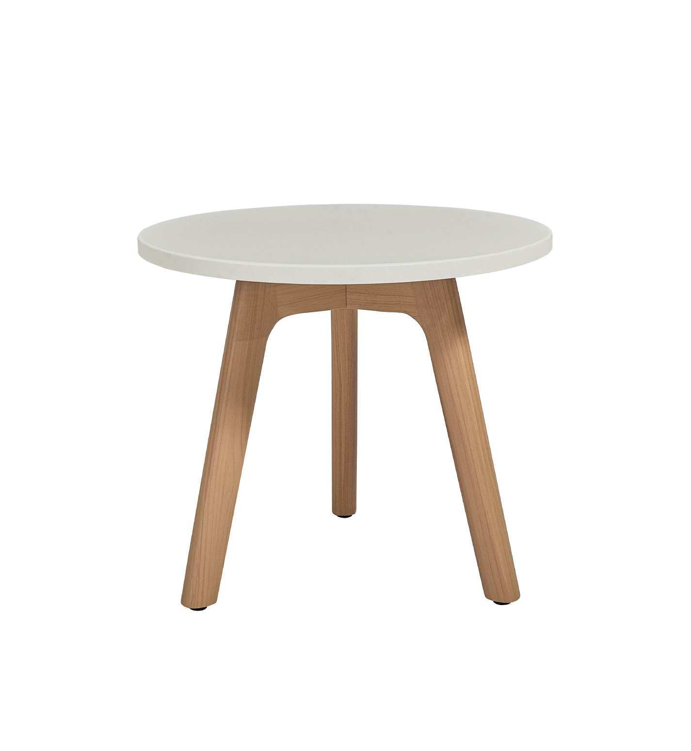 Bagel Side Table with Ceramic Top with ALU Rim