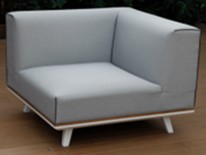 Loft C Corner Module with Stock Fabric