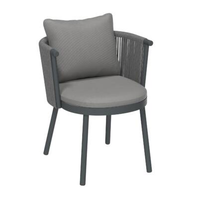 Vatican Dining Arm Chair with Rope