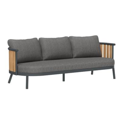Vatican Sofa with Faux Teak