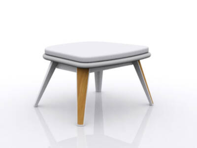 Dinosaur Egg Foot Stool with Rope