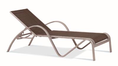 Long Beach Sunlounger With Sling
