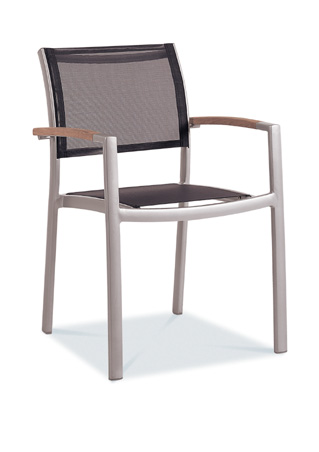 Rhodes Dining Arm Chair With Sling