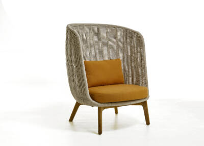 Bagel High Back Lounge Arm Chair