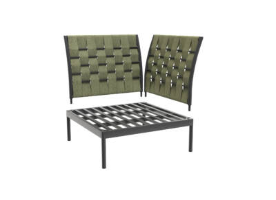 Seoul Lounge Chair with Belt