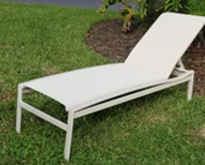 Alpha 5 Armless Chaise Lounge with Sling