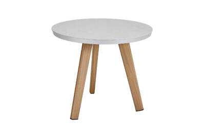 Bagel Round Coffee Table with Ceramic Top