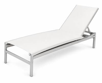 Alpha 5 Armless Chaise Lounge with Sling