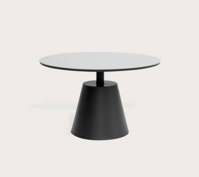 Cone Dining Table with Ceramic Top Large Base