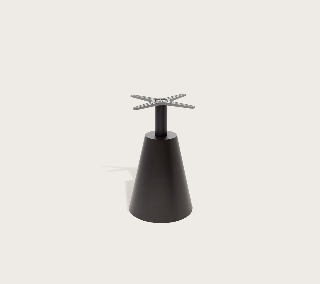 Cone Dining Table with Ceramic Top Small Base - Image 2