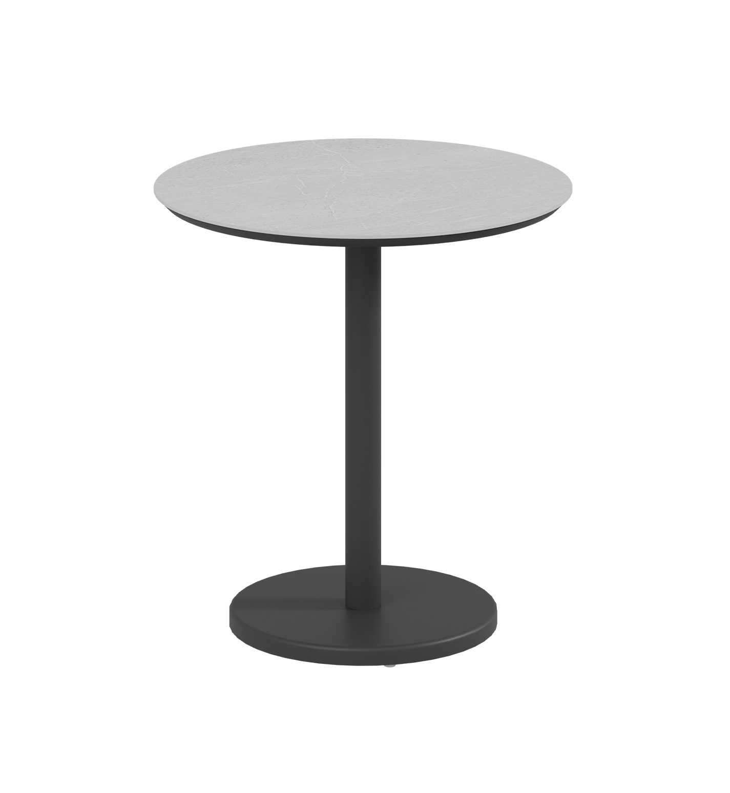 Loop Round Dining Table with Aluminum Top