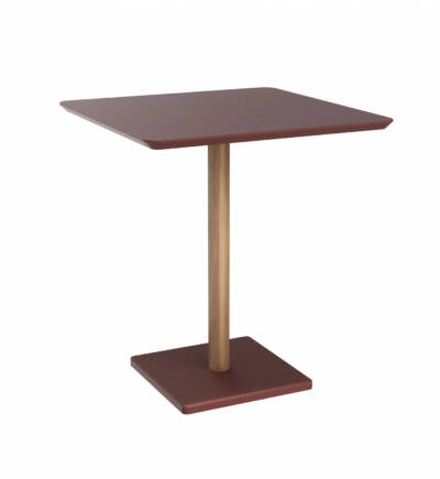 Loop Square Dining Table with Aluminum Top