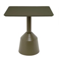 Balance Square Dining Table with Aluminum Top