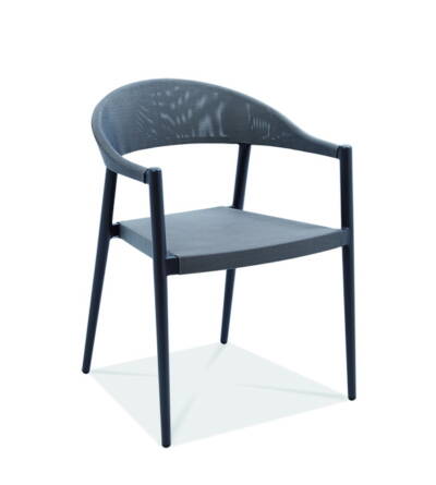 Prage Dining Arm Chair With Sling Seat