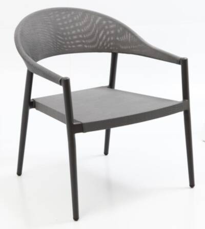 Prage Lounge Arm Chair Sling Seat and Back