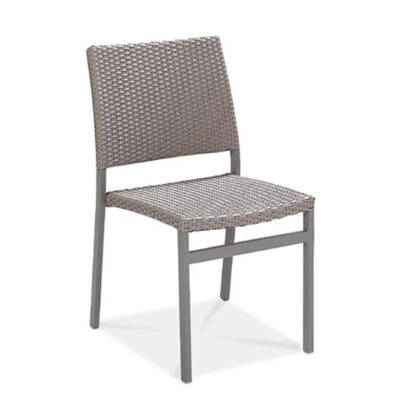 Adriatic Dining Side Chair With Wicker