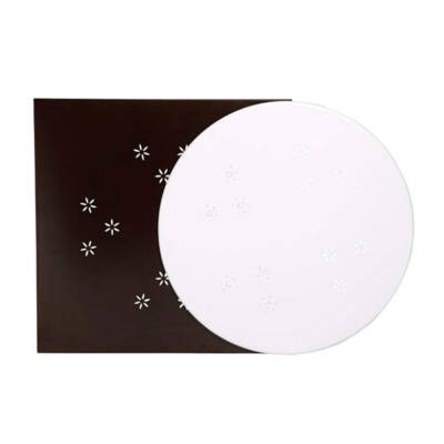 Round Aluminum Table Top With Flower Pattern
