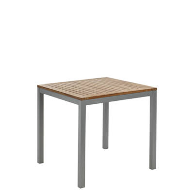 Mediterranean Dining Table with Teak Top