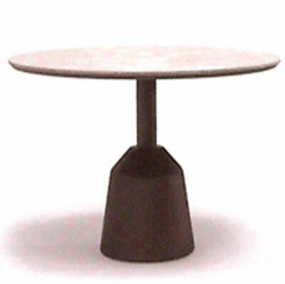 Balance Round Dining Table with Ceramic Top Large