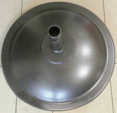 Round Umbrella Base Filled with Concrete