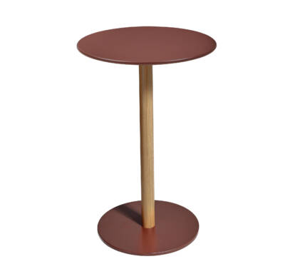 Bergen Round Bar Table with Aluminum Top