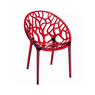 Crystal Stacking Arm Chair