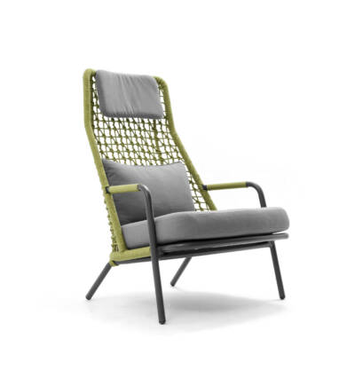 Banyan Tree High Back Lounge Arm Chair