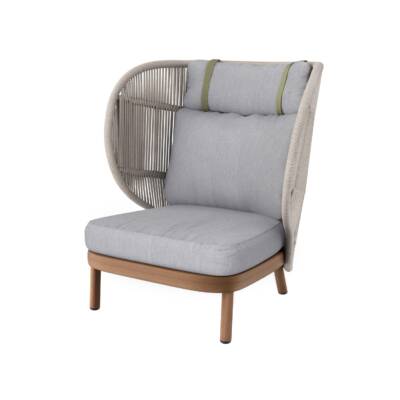 Jumbo High Back Lounge Arm Chair
