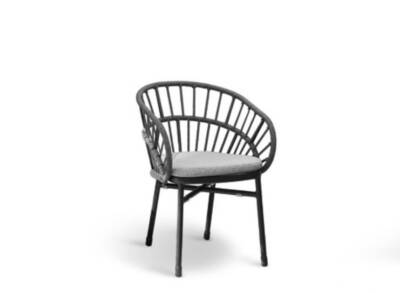 Nest Dining Arm Chair with Rope Back