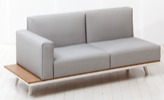 Loft C Right Arm Module with Stock Fabric