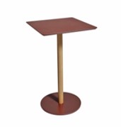 Loop Square Bar Table with Aluminum Top