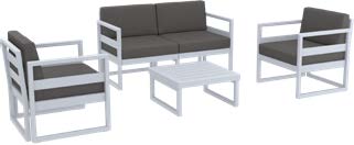 Mykonos Lounge Love Seat Set
