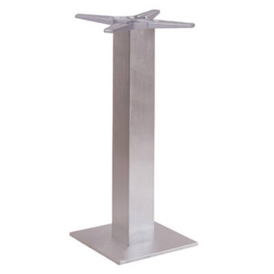 Oslo Square Bar Table Base With Big Pole