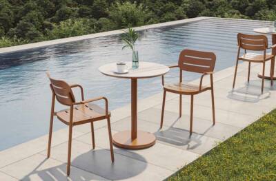 Oval Dining Arm Chair