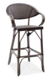 Paris 5 B Bar Stool With Sling
