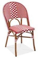 Paris 9 Dining Side Chair with Wicker