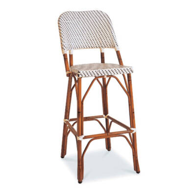 Pila Bar Stool With Wicker