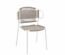 Positano Dining Side Chair with Rope