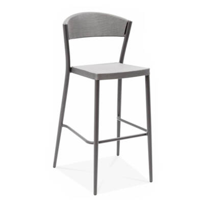 Prage Armless Bar Stool with Sling
