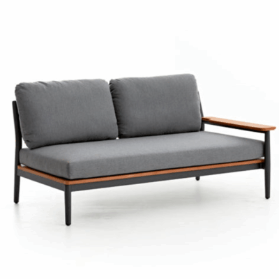 Rugby Love Seat Left Arm Module