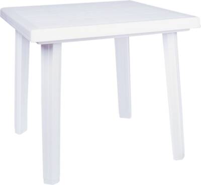 Square Dining Table with Umbrella Hole