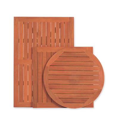 Rectangular Teak Table Top Pattern A