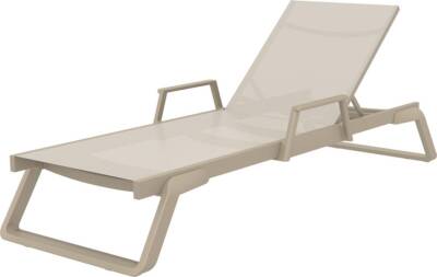 Tropic Sunlounger with Arms