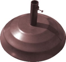 Round Umbrella Base Filled with Concrete