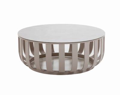 Vase Coffee Table With Ceramic Top