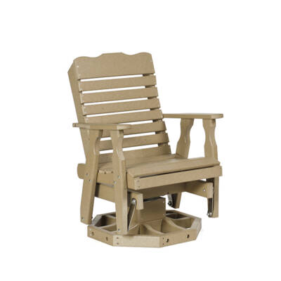 Swivel Curve Back Glider