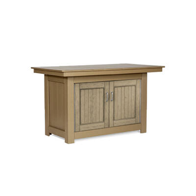 Classic Counter Height Island with Door Option